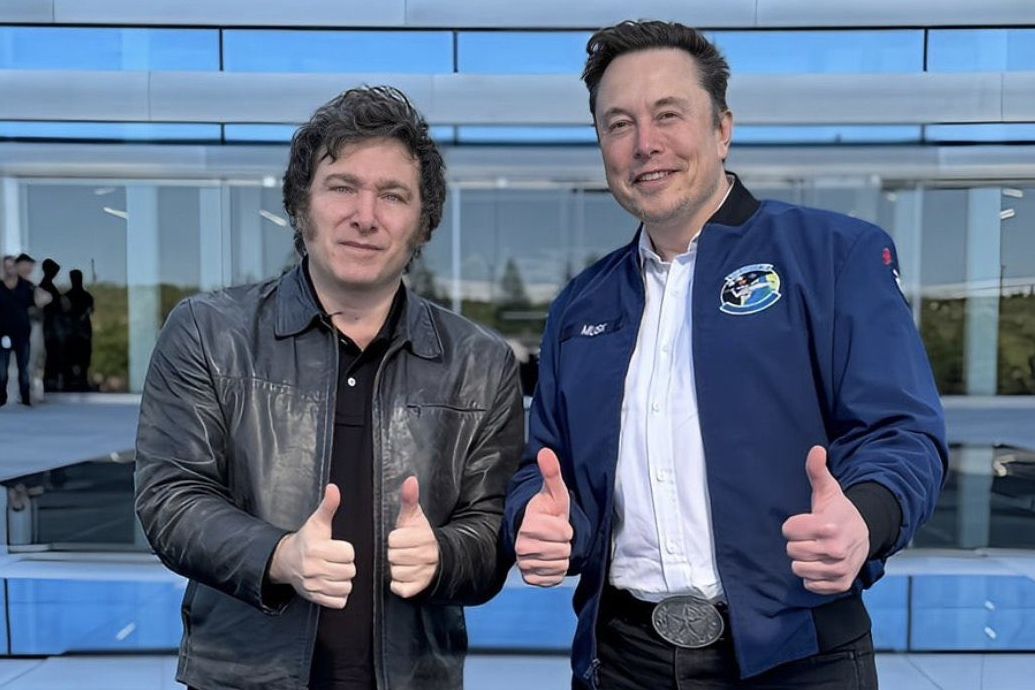 El Argentino Diario-Javier Milei conoció a Elon Musk en persona.