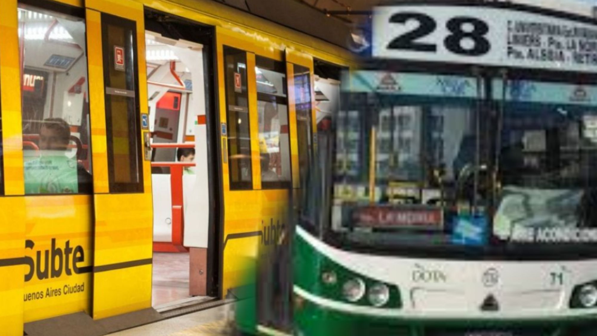 El Argentino Diario-Subte-Colectivo.