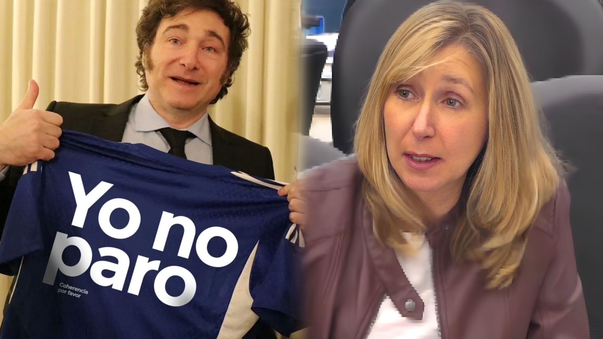 El Argentino Diario-Myriam Bergman-Javier Milei.