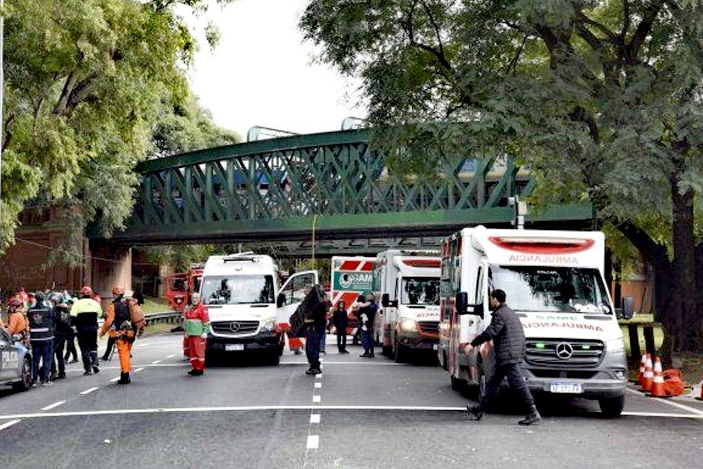 El Argentino Diario-Accidente ferroviario en Palermo