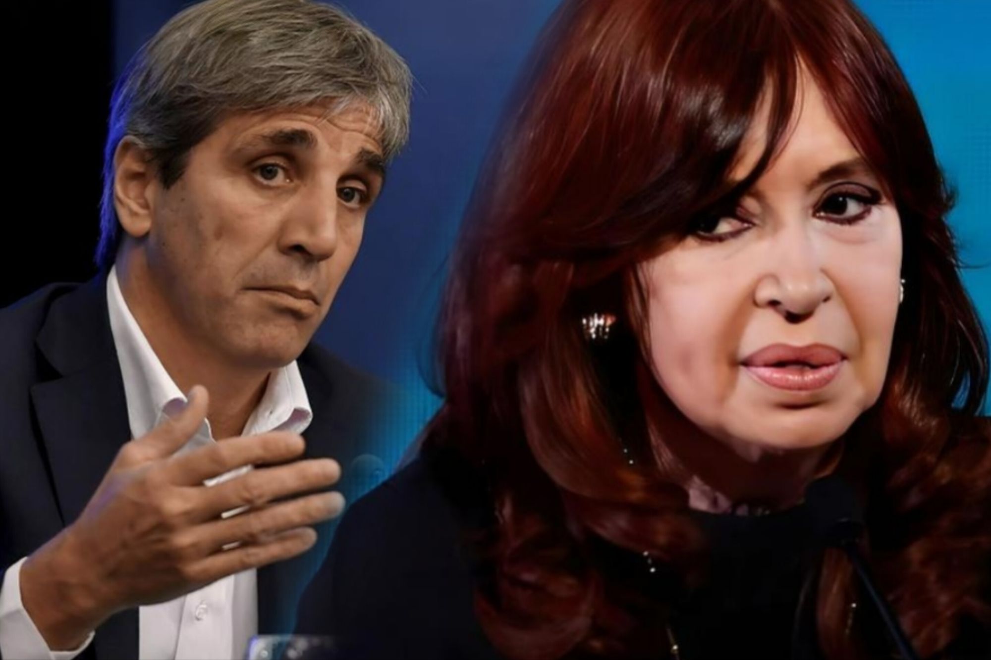 El Argentino Diario-Toto Caputo-Cristina Fernández de Kirchner.