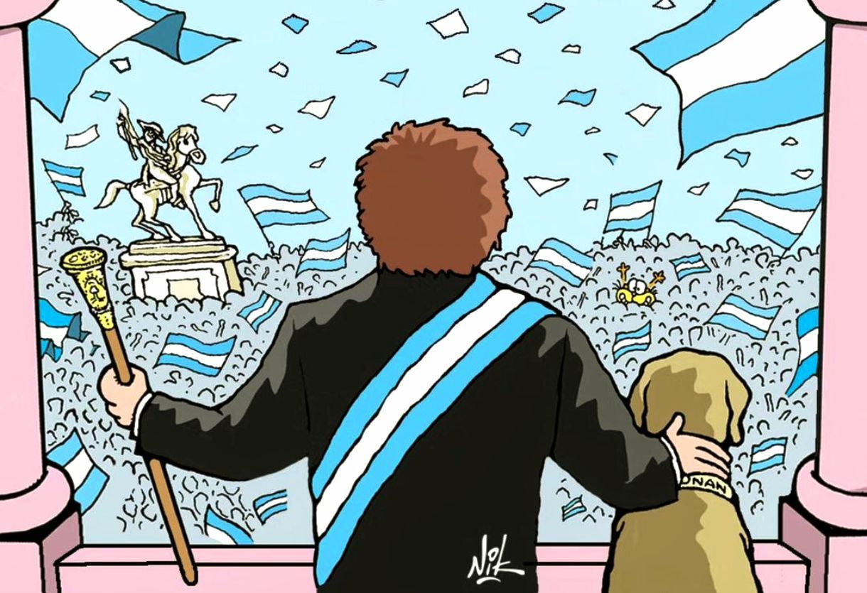 El Argentino Diario-Milei-Connan-Día del Amigo.