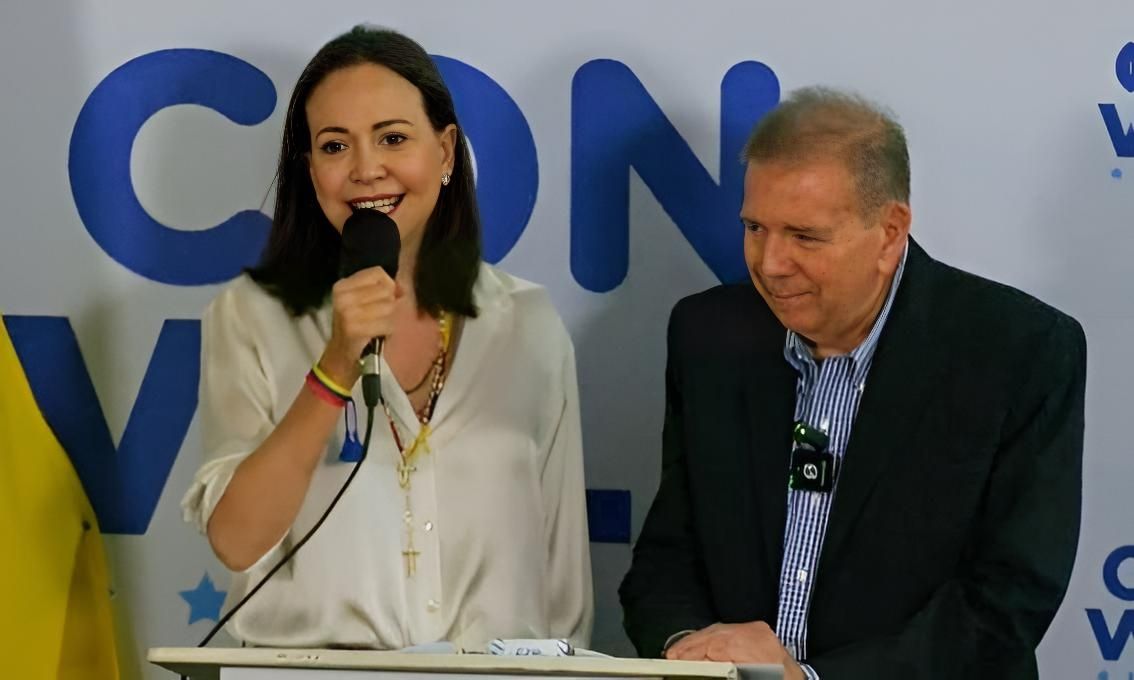 El Argentino Diario-María Corina Machado-Edmundo González Urrutia.