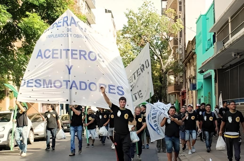 El Argentino Diario-Trabajadores aceiteros-Paritarias.