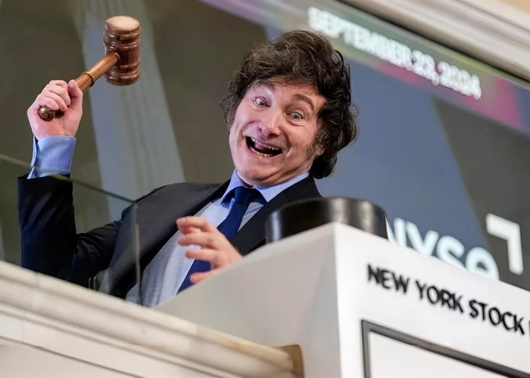 El Argentino Diario-Javier Milei en Wall Street.