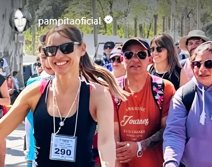 El Argentino Diario-Pampita en la peregrinación a Luján.