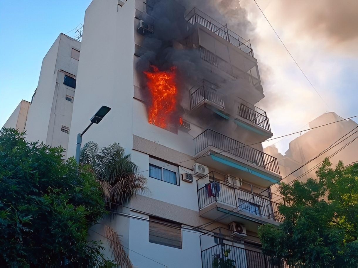 El Argentino Diario-Incendio en edificio de Flores.