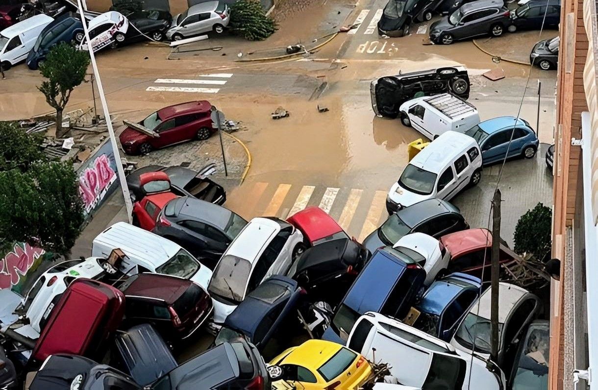 El Argentino Diario-Temporal Dana en Valencia, España.