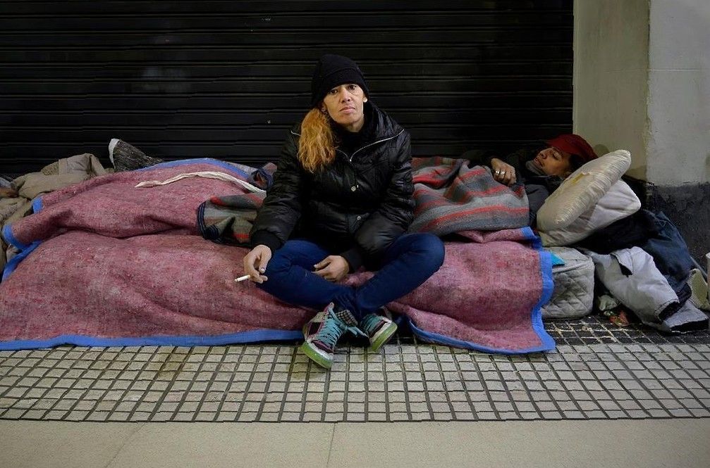 El Argentino Diario-Gente en situación de calle-Sin techo.