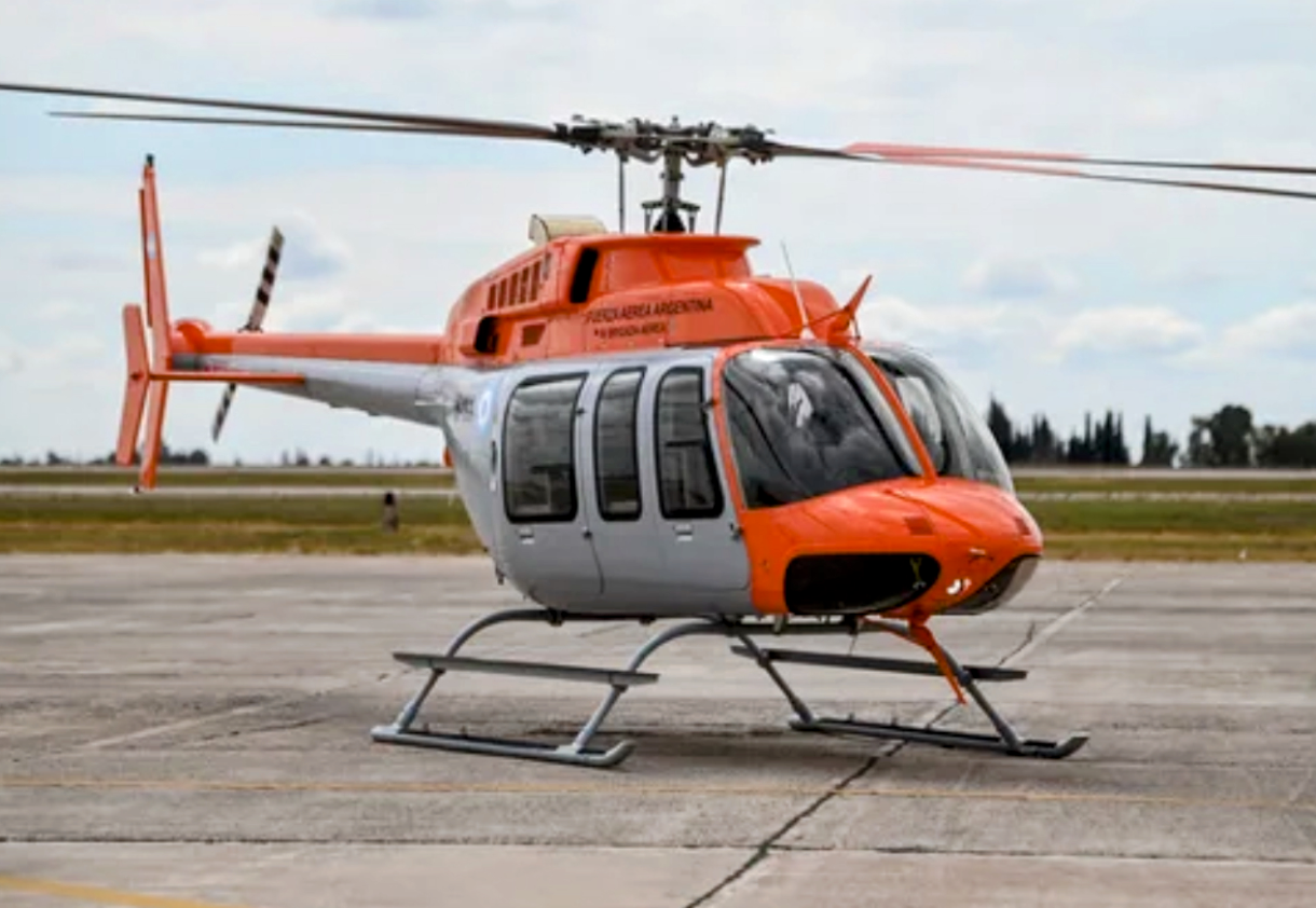 El Argentino Diario-Helicóptero Fuerza Aérea Argentina.