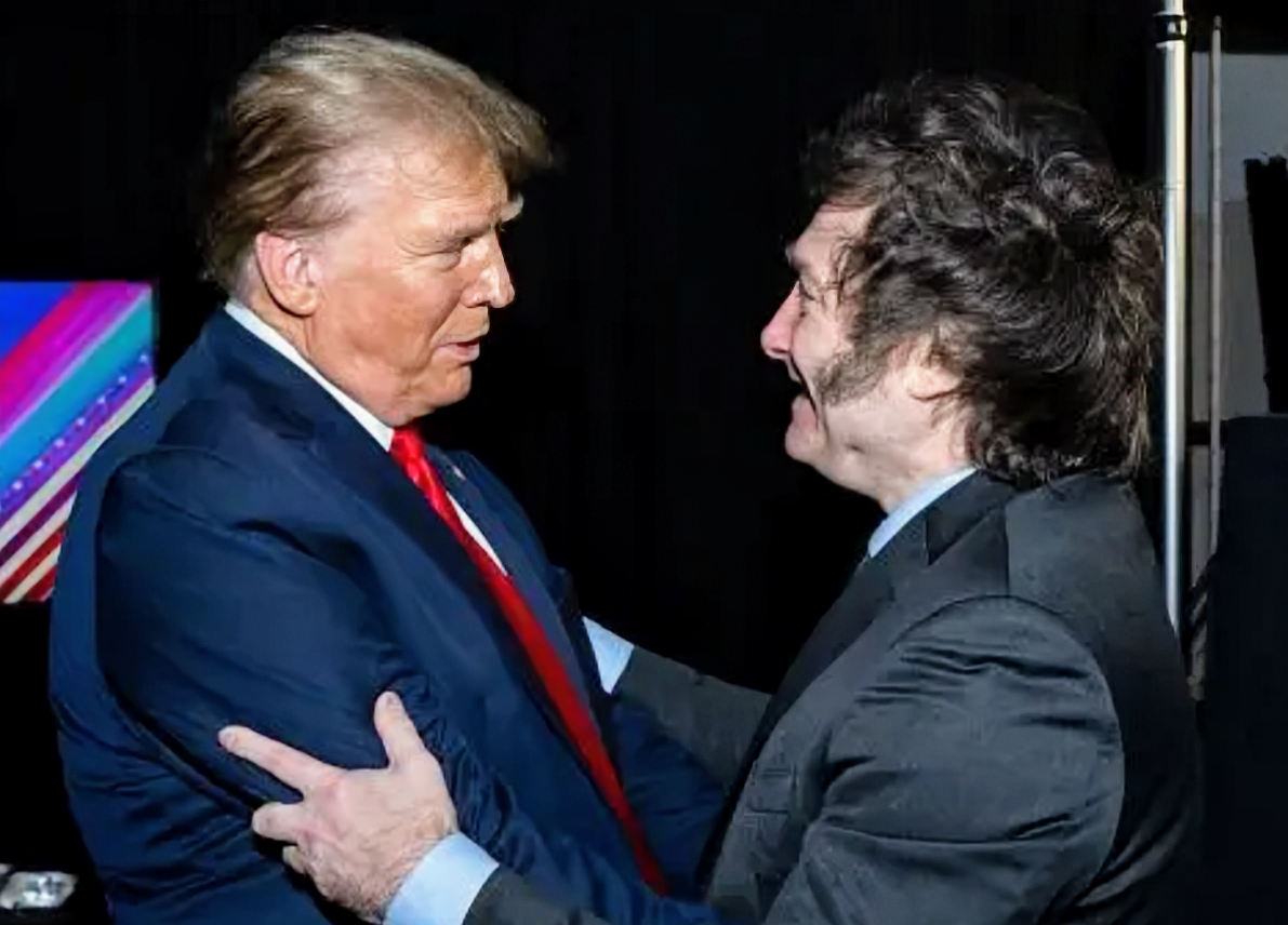 El Argentino Diario-Donald Trump y Javier Milei.