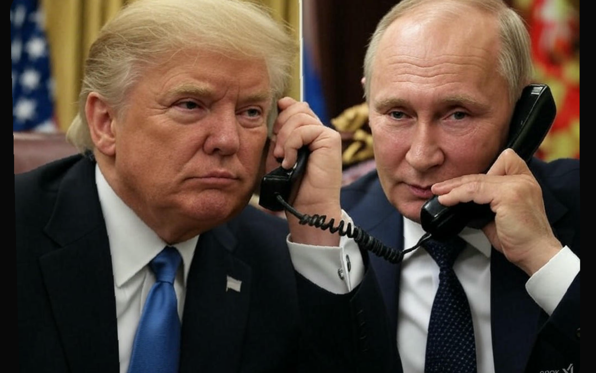 El Argentino Diario-Donald Trump y Vladimir Putin hablando por teléfono