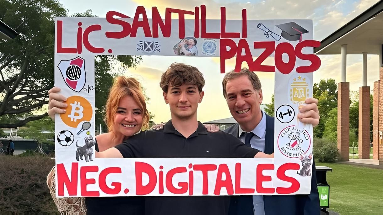 El Argentino Diario-Nancy Pazos, Teo Santilli, Diego Santilli.