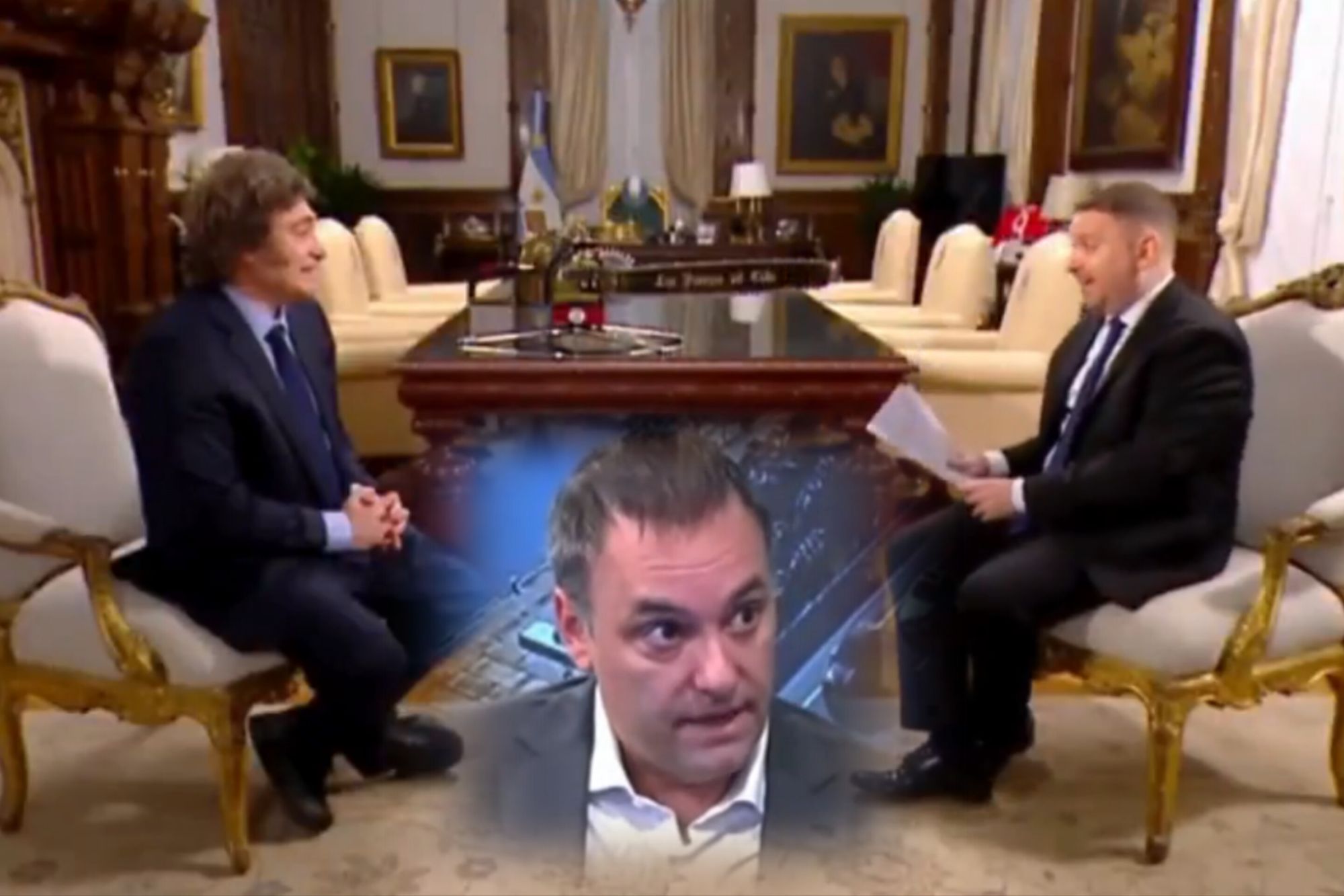 El Argentino Diario-Adorni sobre la entrevista de Jonathan Viale a Javier Milei.