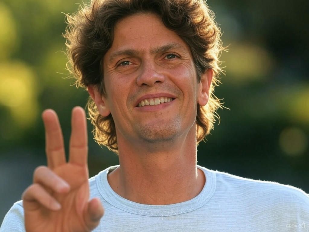 El Argentino Diario-Martín Lousteau haciendo saludo peronista.