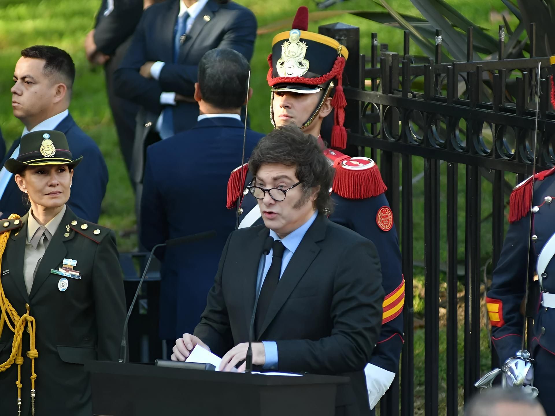 El Argentino Diario-Javier Milei en el Día de los Héroes de Malvinas.