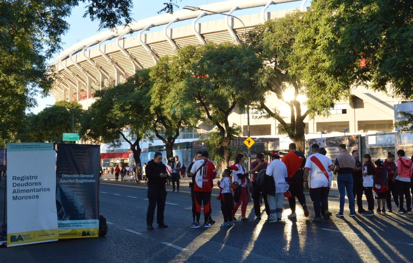 El Argentino Diario-Operativos en el Monumental.