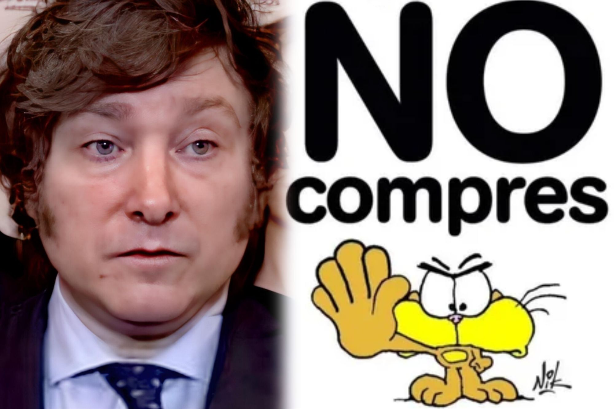 El Argentino Diario-Gaturro "no compres"-Javier Milei.