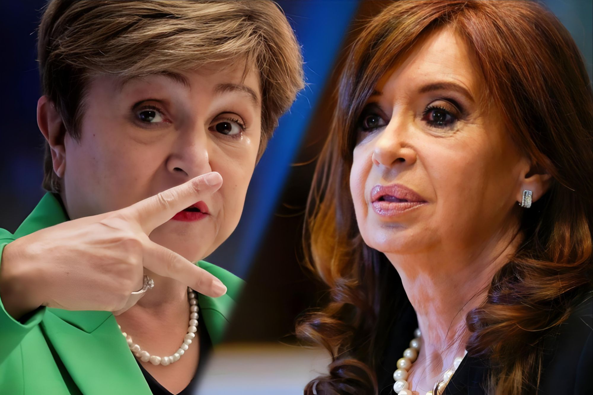 El Argentino Diario-Kristalina Georgieva-Cristina Fernández de Kirchner.