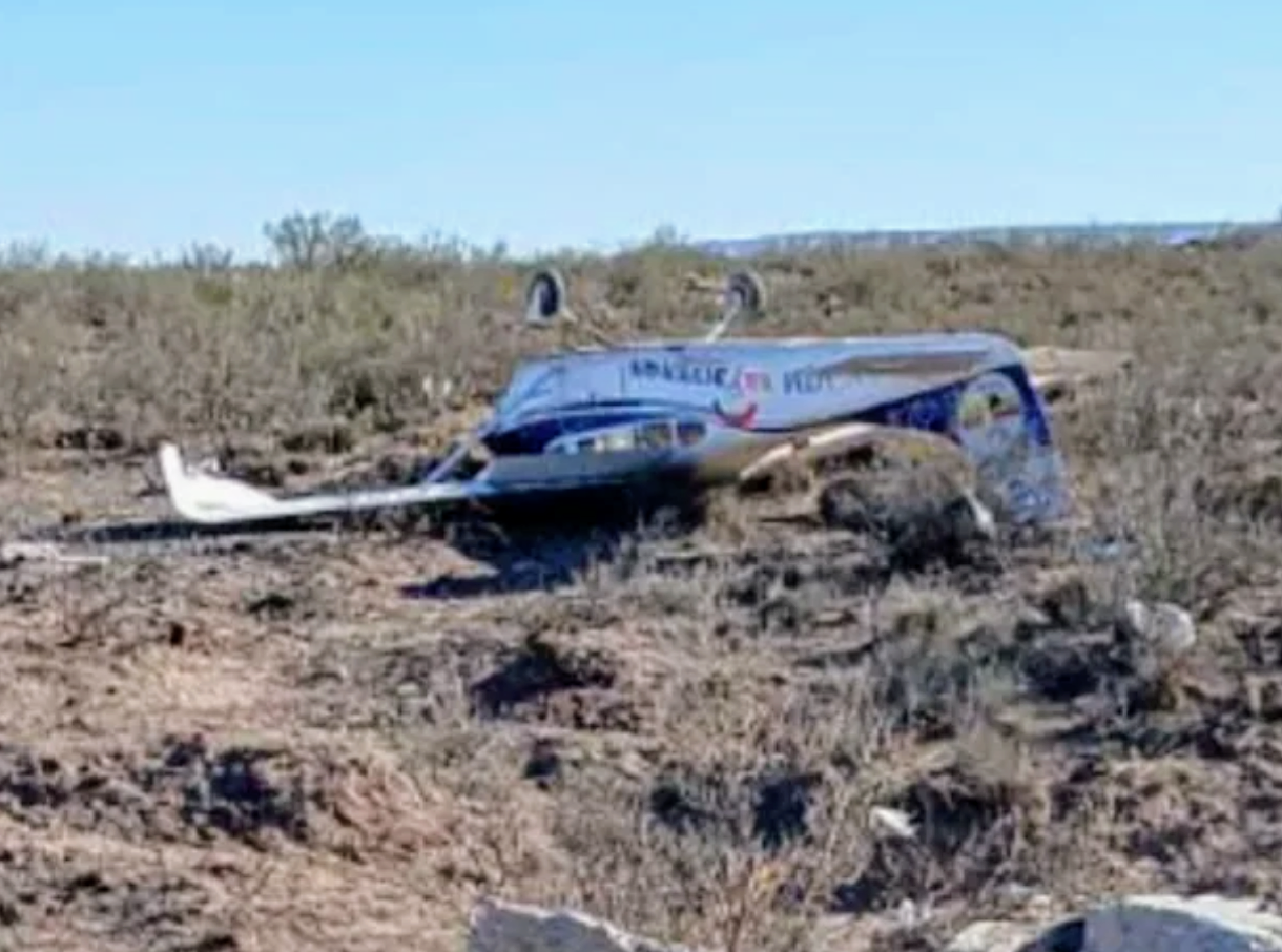 El Argentino Diario: Tragedia aérea en Río Negro: cayó una avioneta de paracaidismo y dejó un muerto.