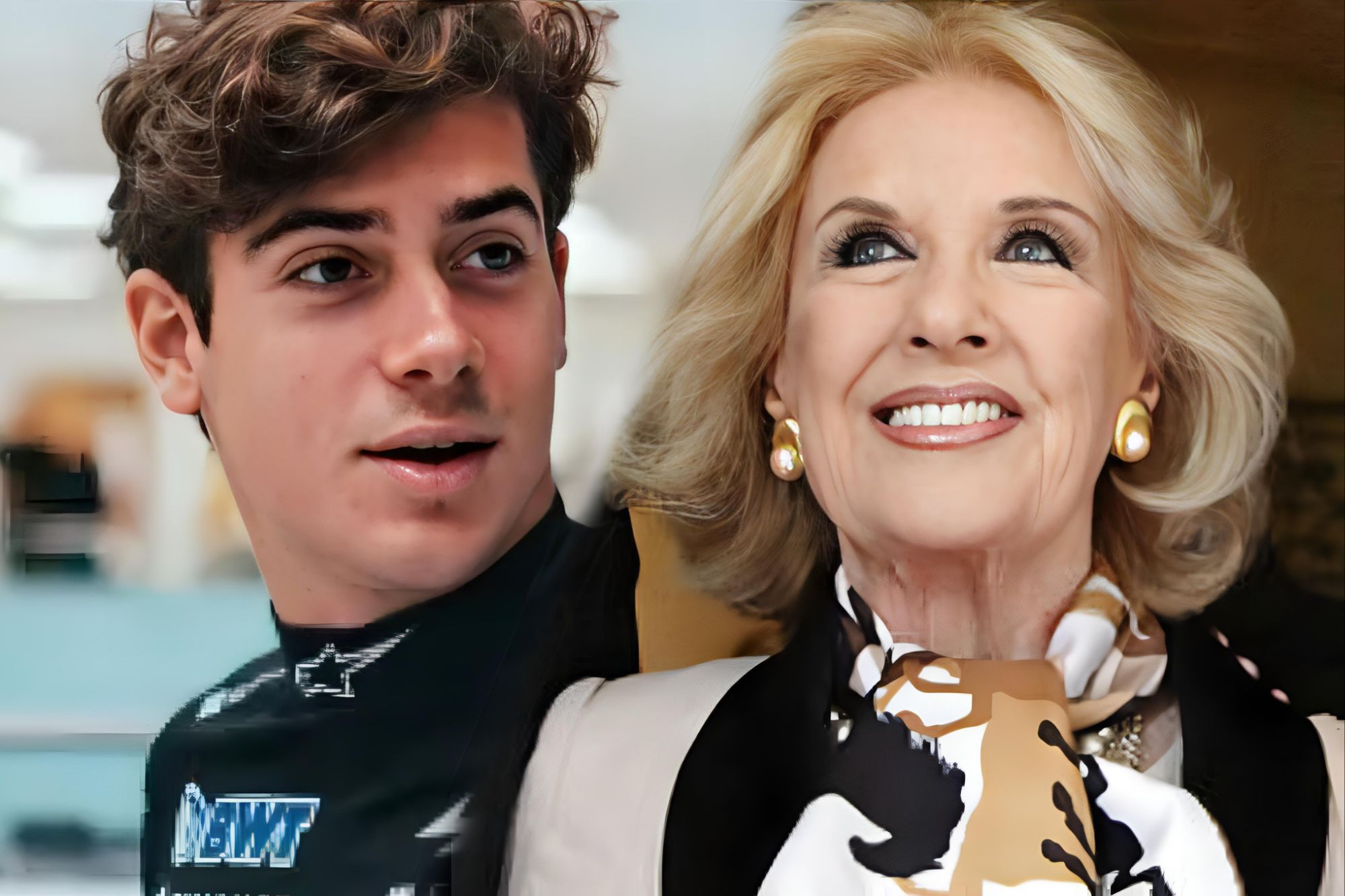 El Argentino Diario-Franco Colapinto y Mirtha Legrand.