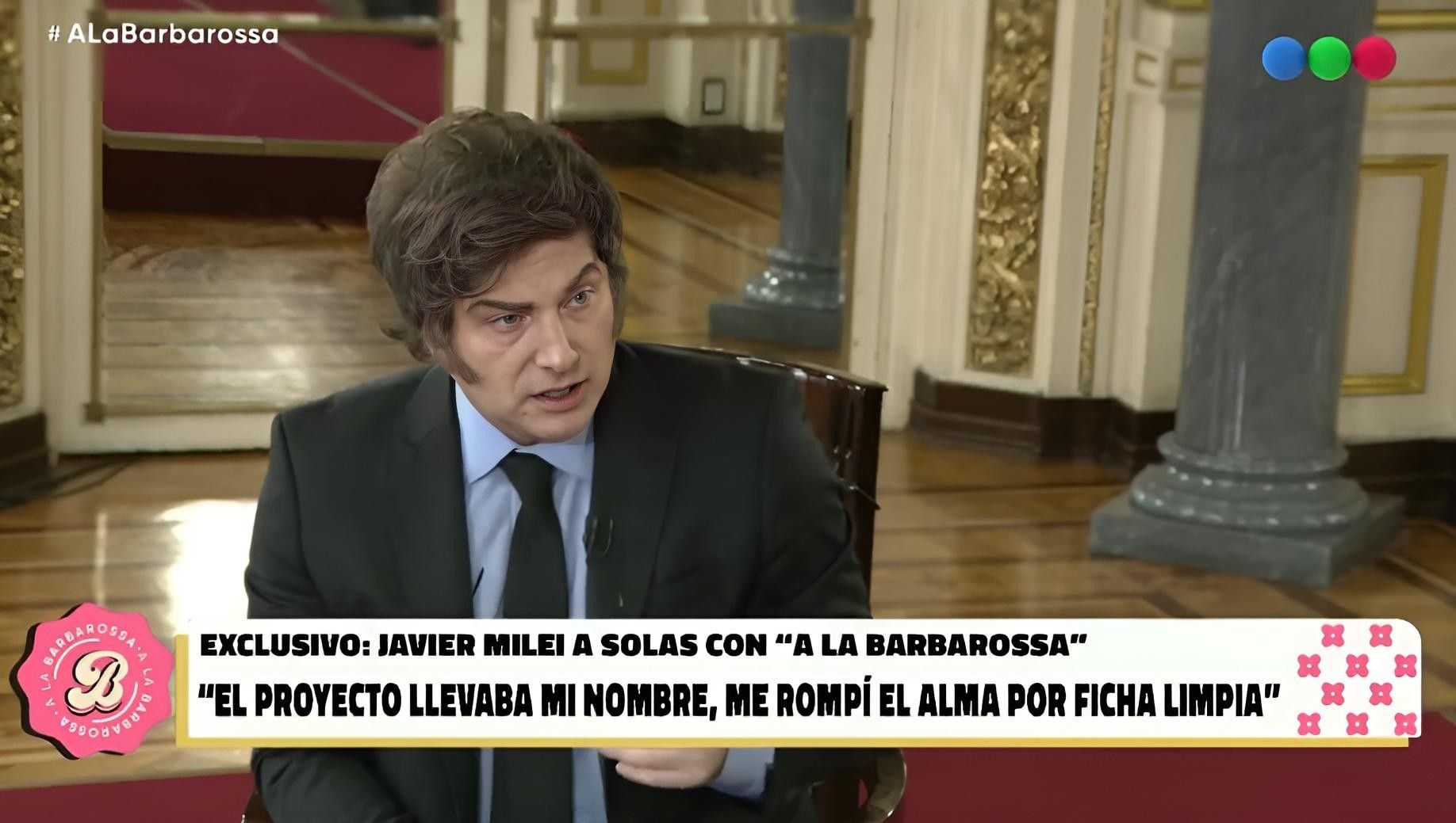 El Argentino Diario-Entrevista de Mariana Brey a Javier Milei.