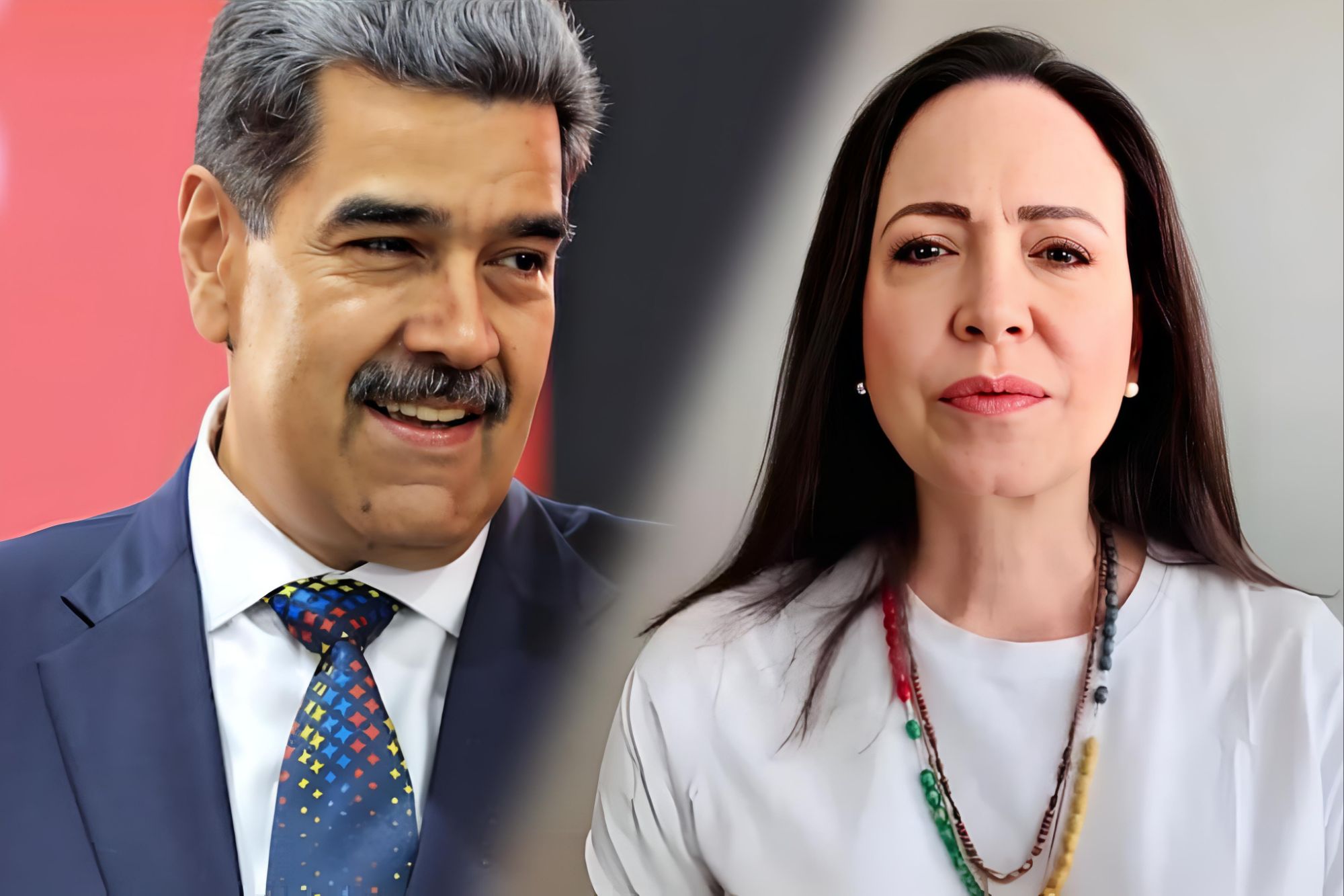 El Argentino Diario-Nicolás Maduro-María Corina Machado.