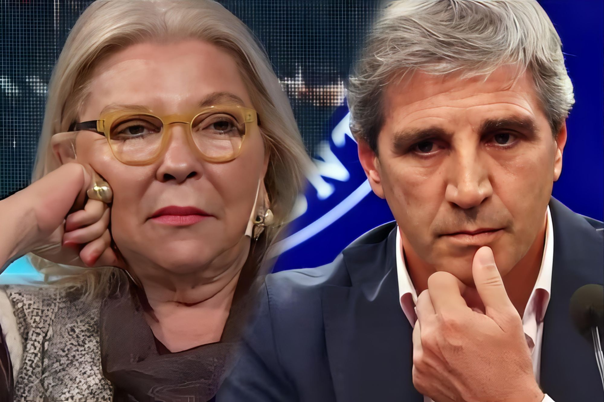 El Argentino Diario-Elisa Lilita Carrió-Luis Toto Caputo.