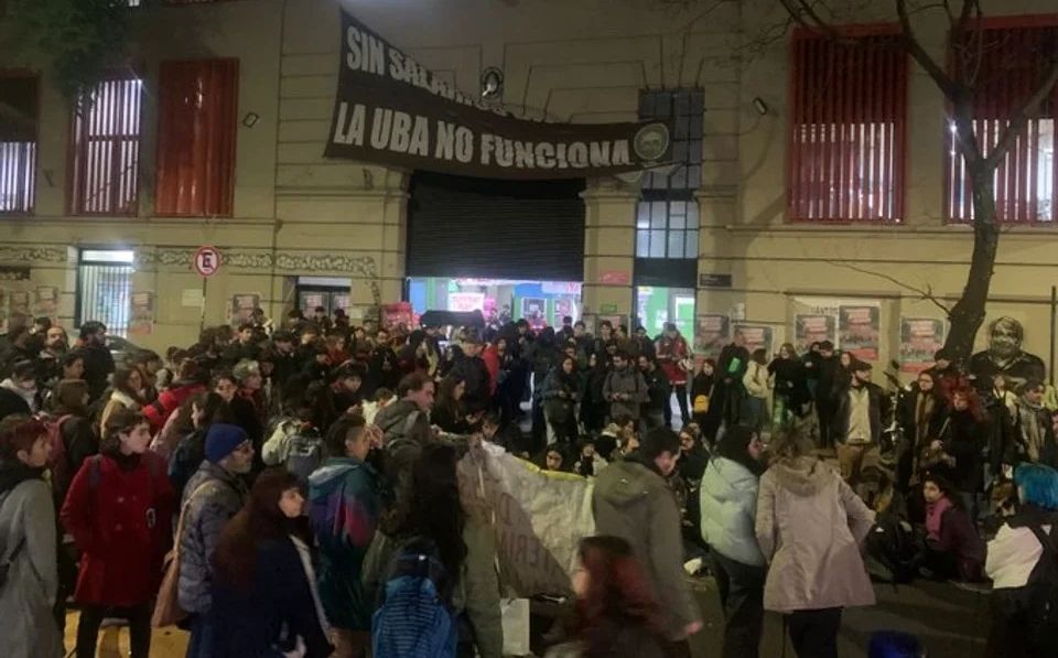 El Argentino Diario-Protesta estudiantil-Universidades tomadas-UBA.