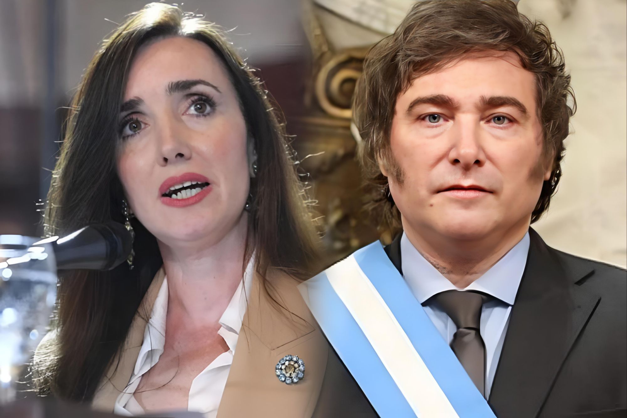 El Argentino Diario-Victoria Villarruel-Javier Milei.