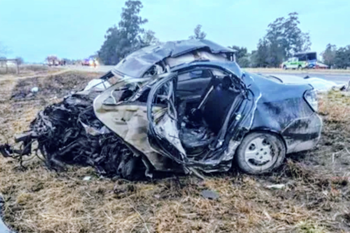 El Argentino Diario-Tráfico accidente en ruta.