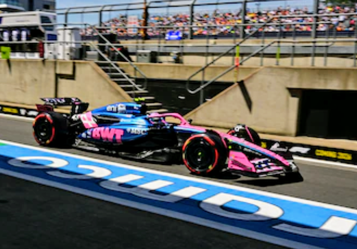 El Argentino Diario-Auto de Alpine-F1-Franco Colapinto.
