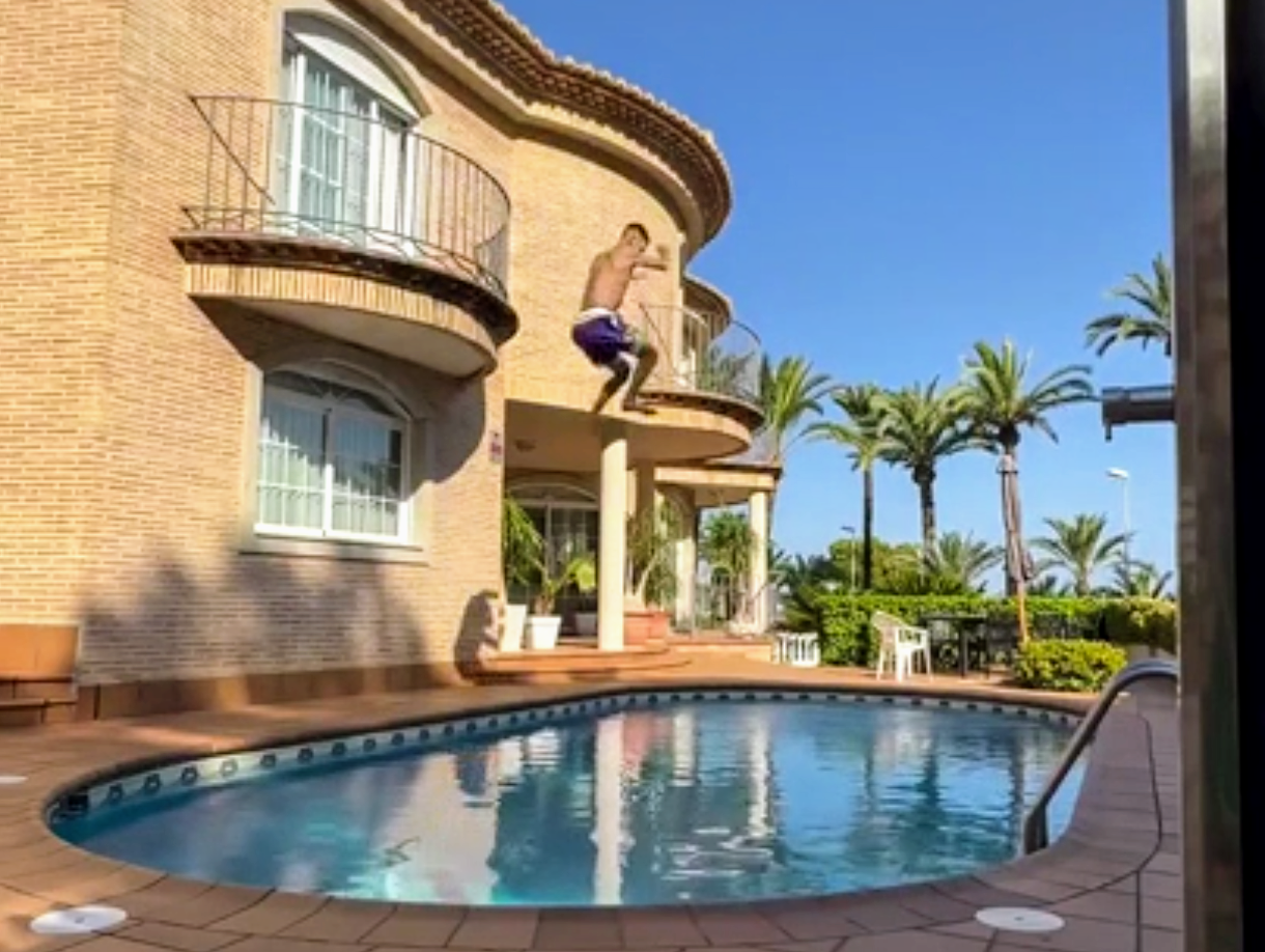 El Argentino Diario-El Salto de L-Gante al estilo Charly García.