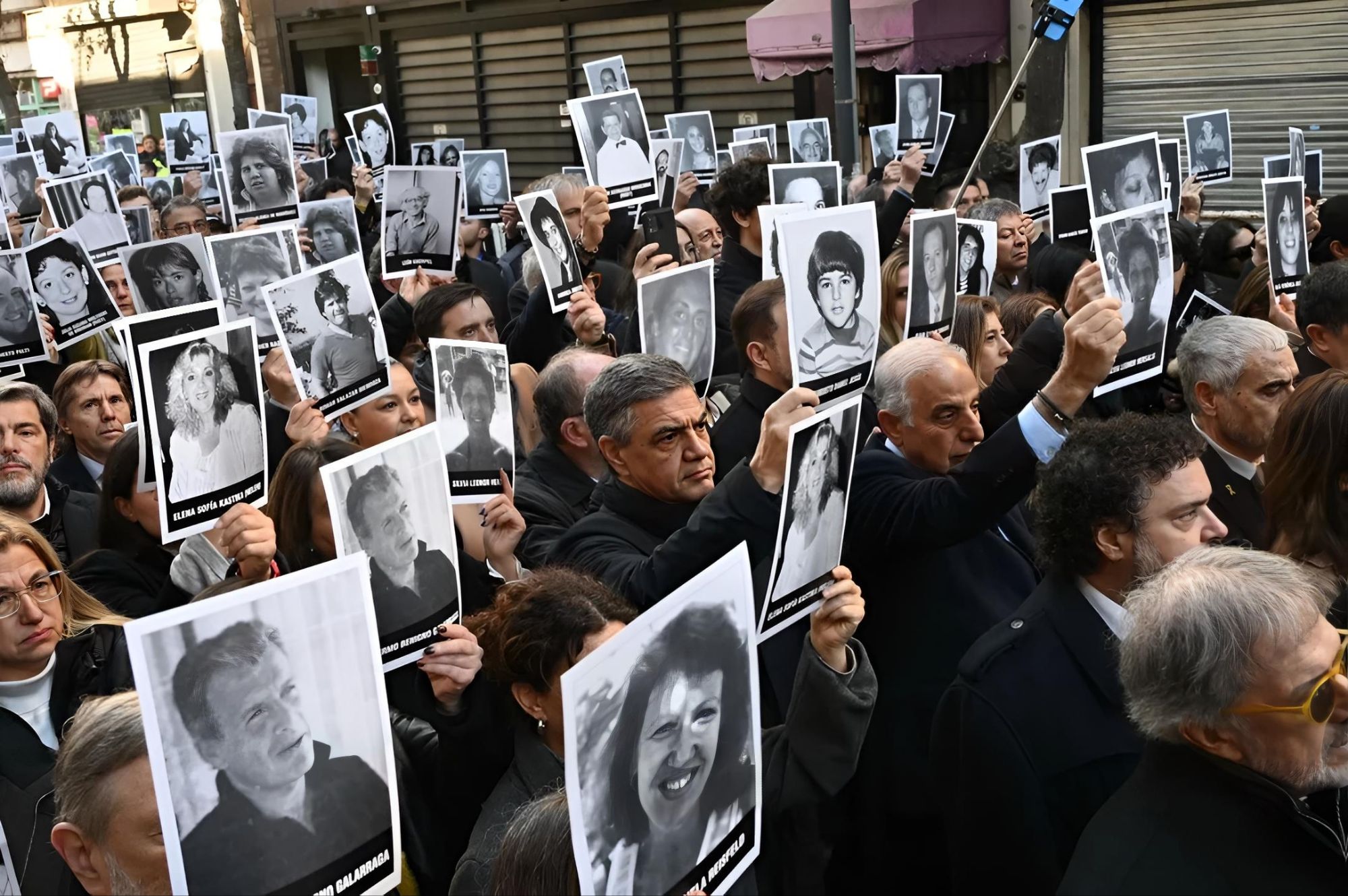 El Argentino Diario-Jorge Macri en el acto por el atentado a la AMIA.