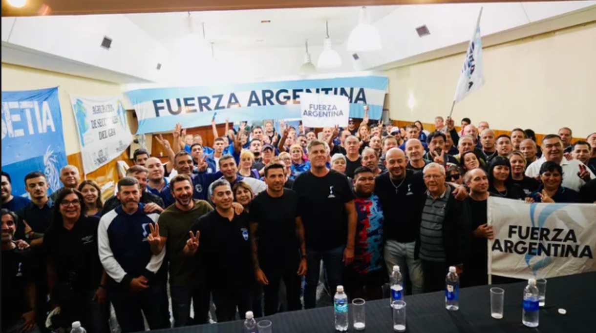 El Argentino diario-Fuerza Argentina, sindicalismo, Fuerza Patria, elecciones legislativas, movimiento obrero, deuda externa, soberanía recursos, Almagro.