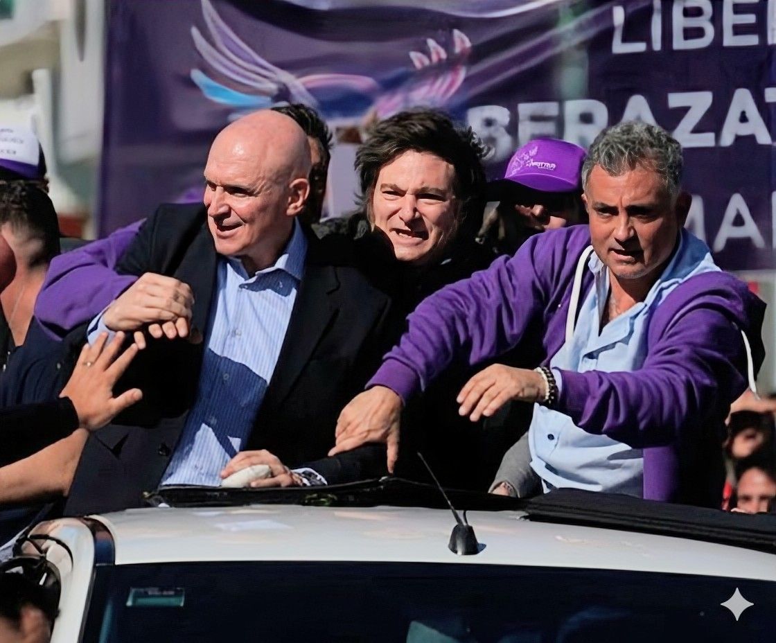 El Argentino Diario-Javier Milei, Moreno, Javier Alonso, seguridad, acto político, La Libertad Avanza, Casa Militar, provincia Buenos Aires, Axel Kicillof, Karina Milei,