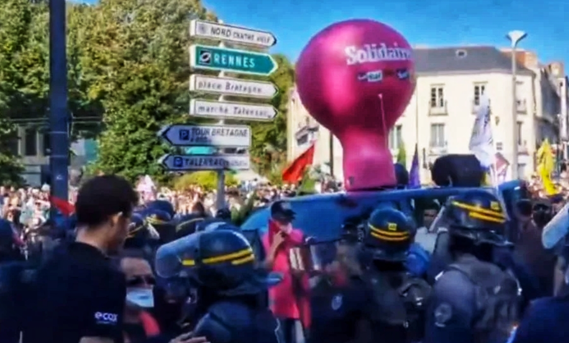 El Argentino Diario-Protestas en Francia.