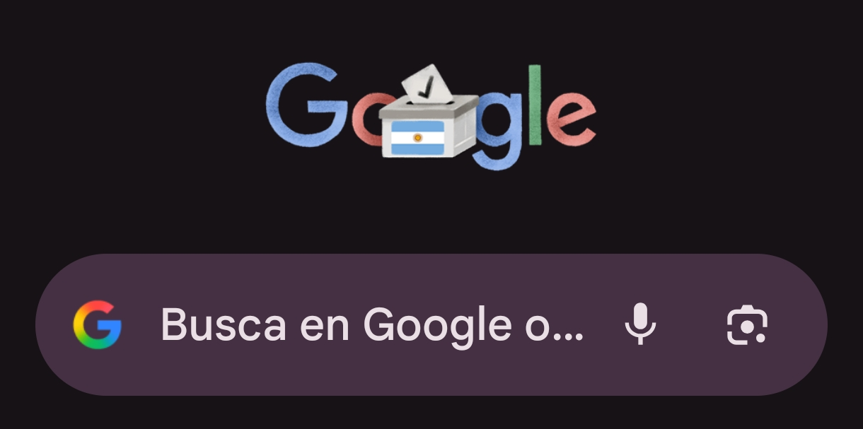 El Argentino Diario-Doodle de Google Elecciones argentinas.