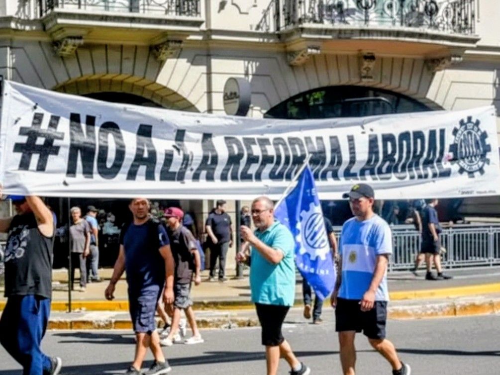El Argentino Diario-No a la Reforma Laboral.