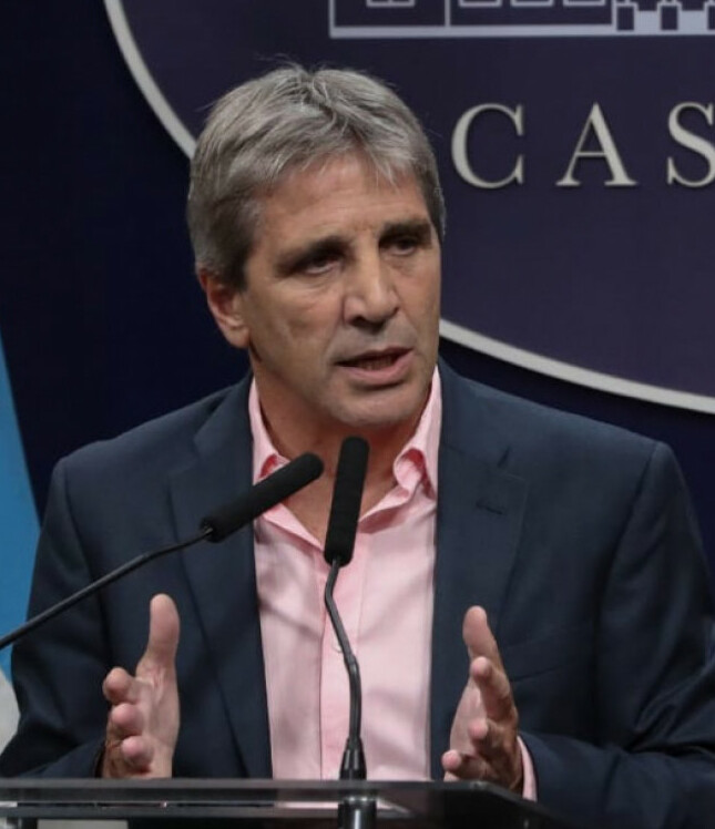 Luis Caputo, ministro de Economía