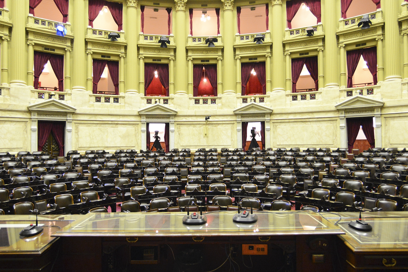 Recinto de la Cámara de Diputados de la Nación Argentina