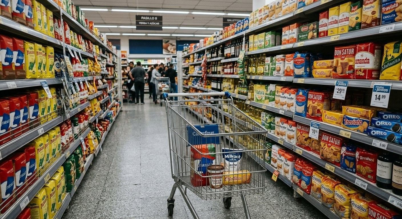 El Argentino Diario-Góndola-Supermercado.