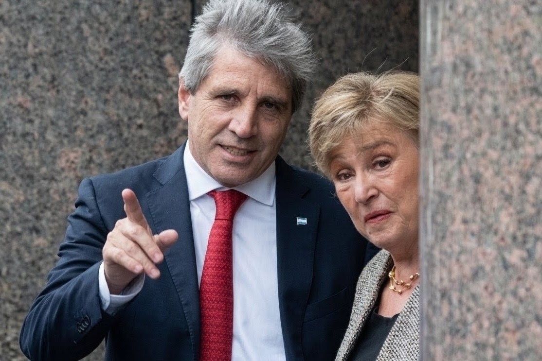 El Argentino Diario-Luis Toto Caputo-Kristalina Georgieva.