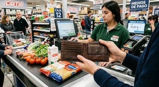 El Argentino Diario-Billetera-Supermercado-Consumo.